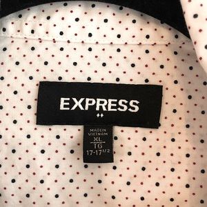 Express Men's Button Up Dress Shirt